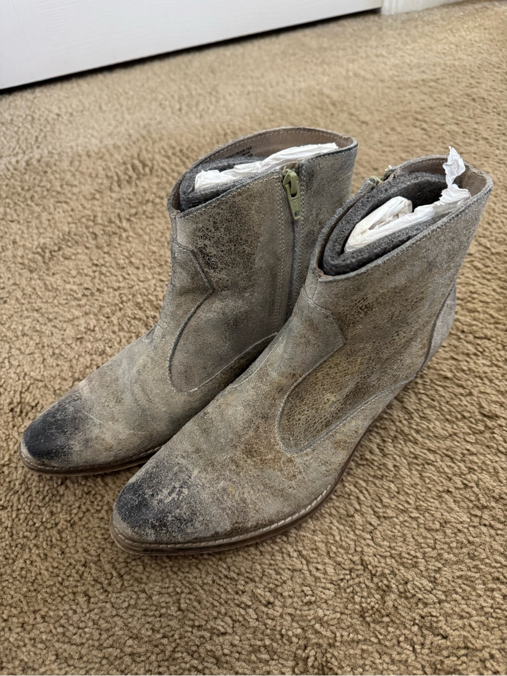 Diba True Leather Booties
